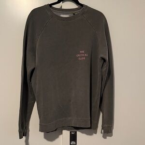 Men's Charcoal Crewneck Sweater